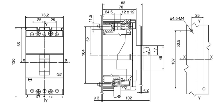 Dimensioned