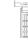 Compact high-performance Fan Heater CS 130 (Semiconductor) Dawing