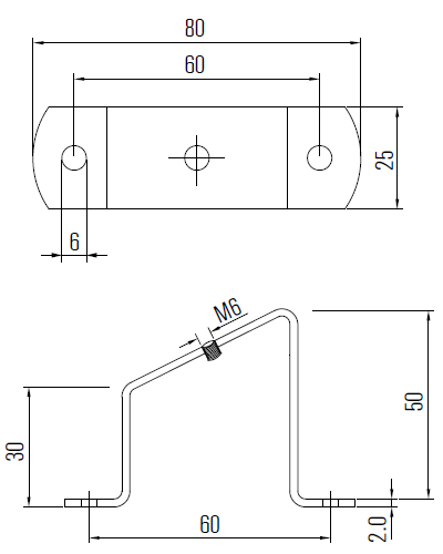 DIN Rail Support/ Brackets