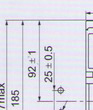 Fuse Switch Disconnector H1-160/1